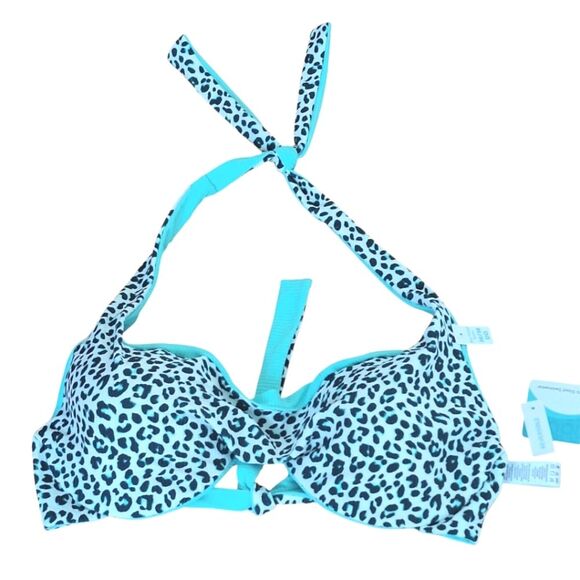 Coco Reef Verso Reversible Bra-Sized Twist-Front Bikini Top Womens Size 36D/38DD - Picture 7 of 10